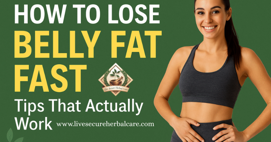 How to Lose Belly Fat Fast: Tips That Actually Work
